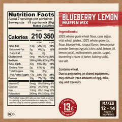 Blueberry Lemon Muffin Mix