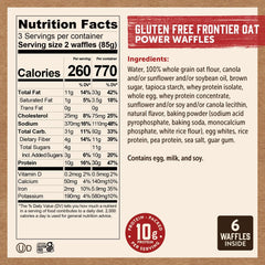Gluten-Free Frontier Oat Power Waffles