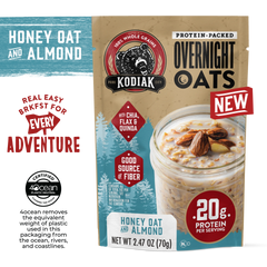Honey Oat & Almond Overnight Oats