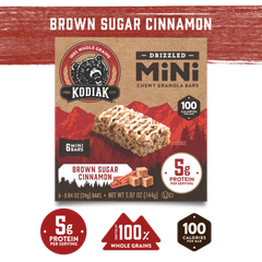 Brown Sugar Cinnamon Drizzled Mini Bars