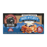 Blueberry Thick and Fluffy Power Waffles