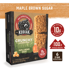 Maple Brown Sugar Crunchy Bars