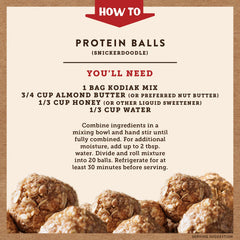 Snickerdoodle Protein Balls