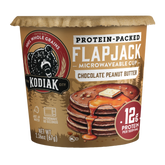 Chocolate Peanut Butter Flapjack Cup