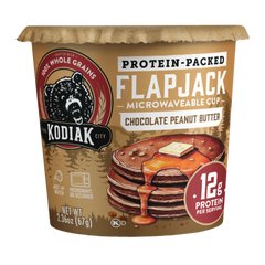 Chocolate Peanut Butter Flapjack Cup