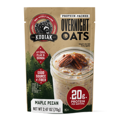Maple Pecan Overnight Oats