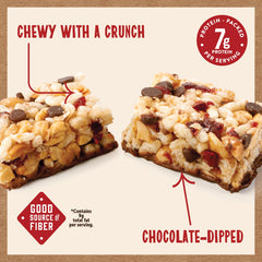 Cranberry Chocolate Chip Trail Bars