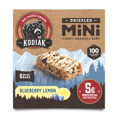 Blueberry Lemon Drizzled Mini Bars