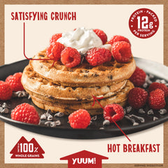 Chocolate Chip Power Waffles