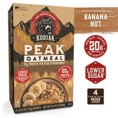 Banana Nut Peak Oatmeal Packets