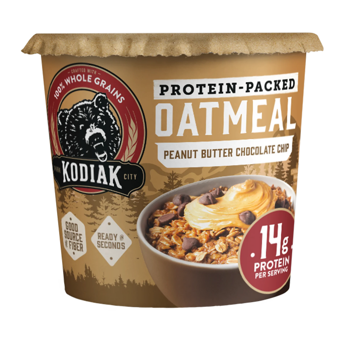 Peanut Butter Chocolate Chip Oatmeal Cup