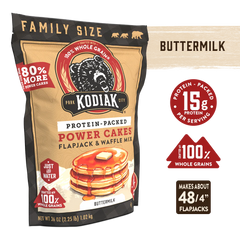 Grizzly Size Buttermilk Power Cakes
