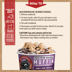Double Dark Chocolate Minute Muffin