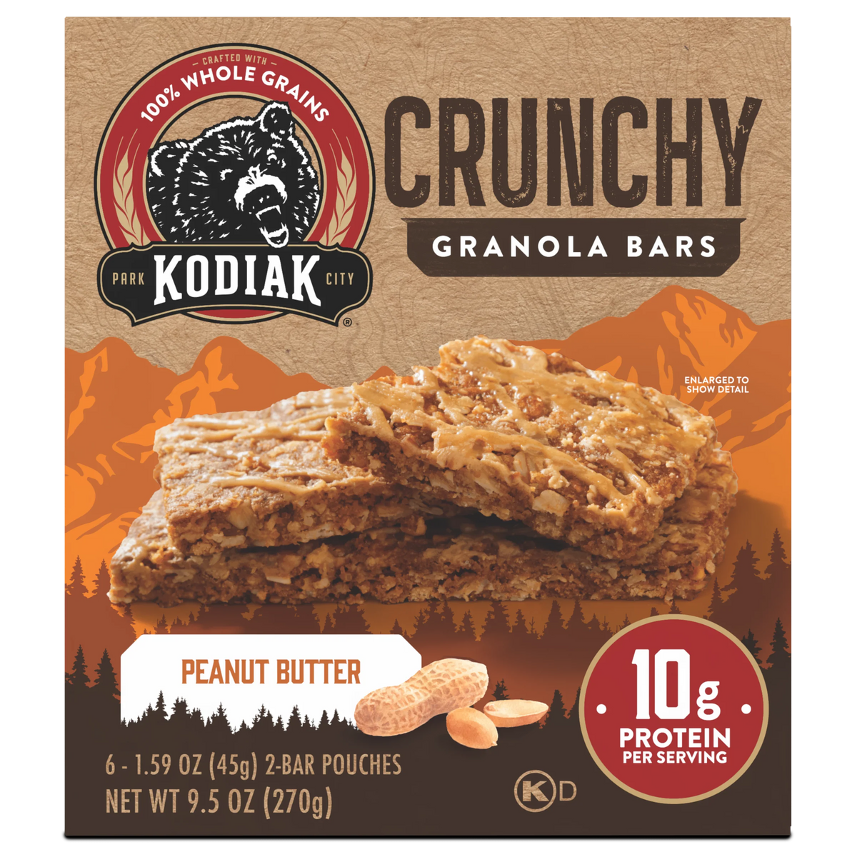 Peanut Butter Crunchy Bars