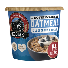 Blueberries & Cream Oatmeal Cup