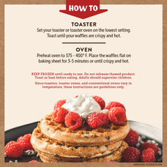 Chocolate Chip Power Waffles