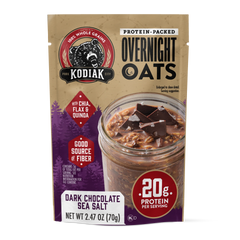 Dark Chocolate Sea Salt Overnight Oats
