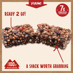Double Chocolate Chewy Bars