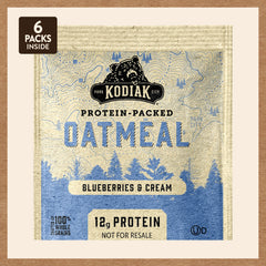 Blueberries & Cream Oatmeal Packets
