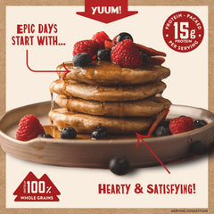 Grizzly Size Buttermilk Power Cakes