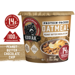 Peanut Butter Chocolate Chip Oatmeal Cup
