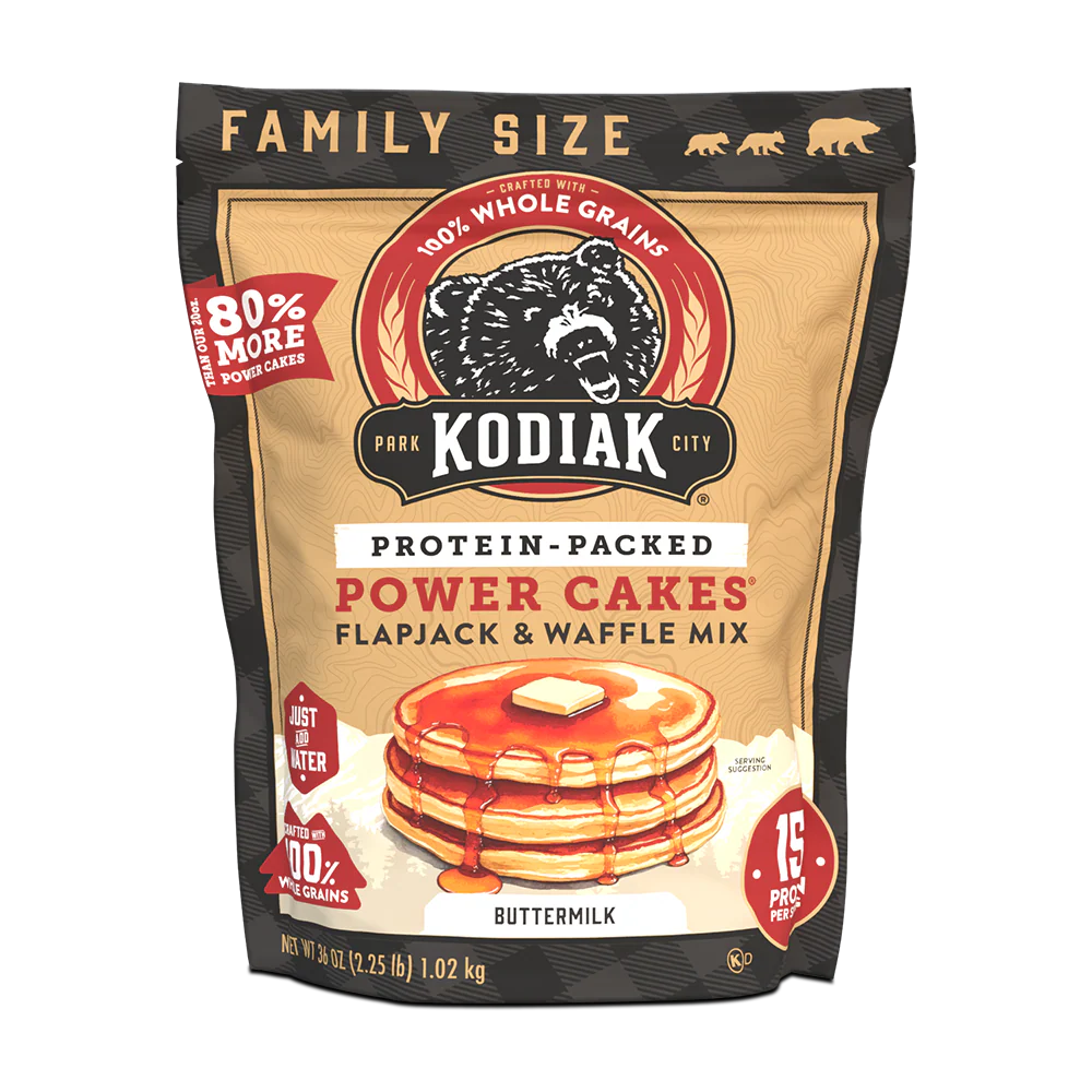 Grizzly Size Buttermilk Power Cakes