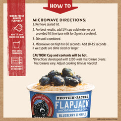 Blueberry & Maple Flapjack Cup