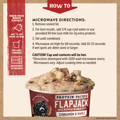 Cinnamon & Maple Flapjack Cup