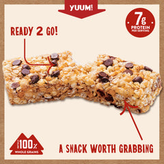 Peanut Butter Chocolate Chip Chewy Bars