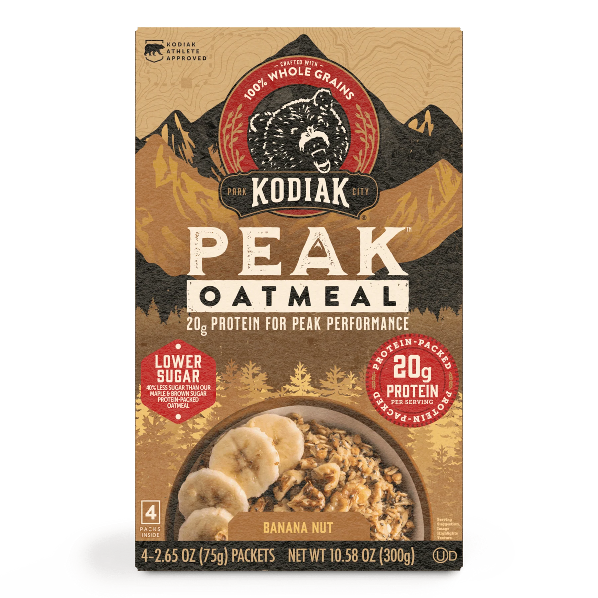 Banana Nut Peak Oatmeal Packets