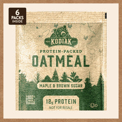 Maple & Brown Sugar Oatmeal Packets