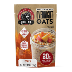 Peach Overnight Oats