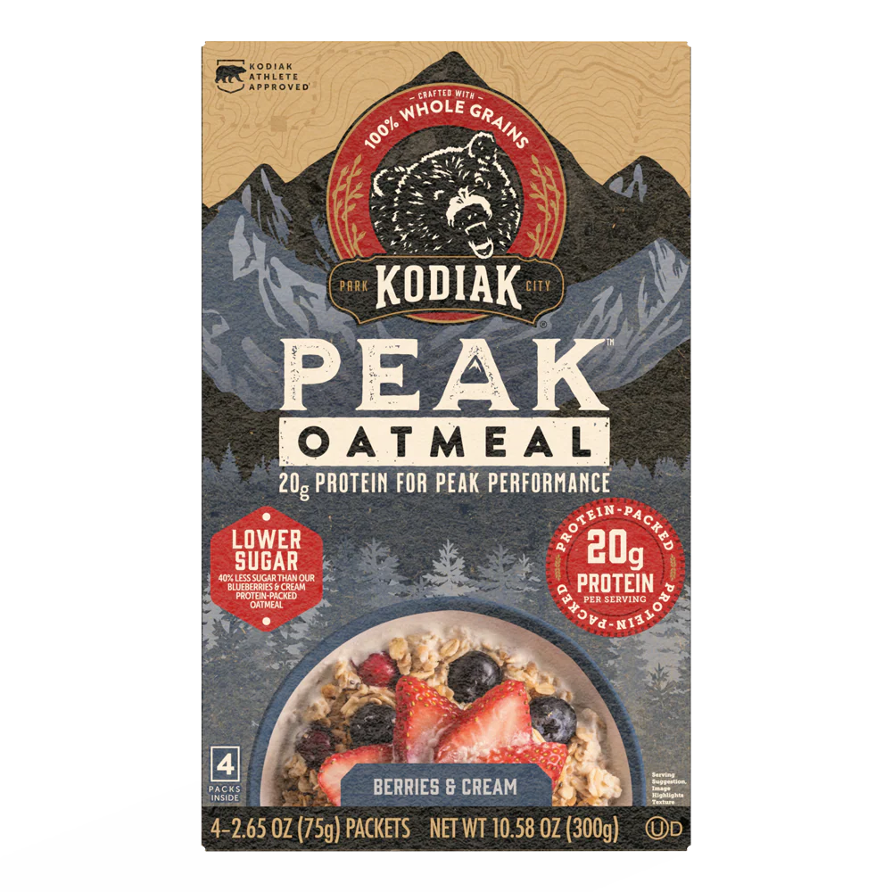 Berries & Cream Peak Oatmeal Packets