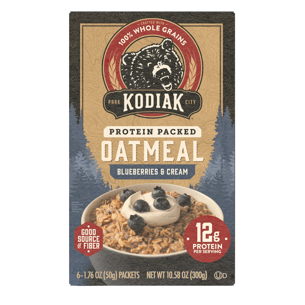 Blueberries & Cream Oatmeal Packets