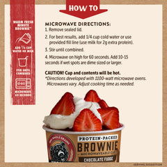 Chocolate Fudge Brownie Cup