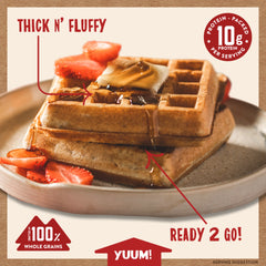 Buttermilk & Vanilla Thick and Fluffy Power Waffles