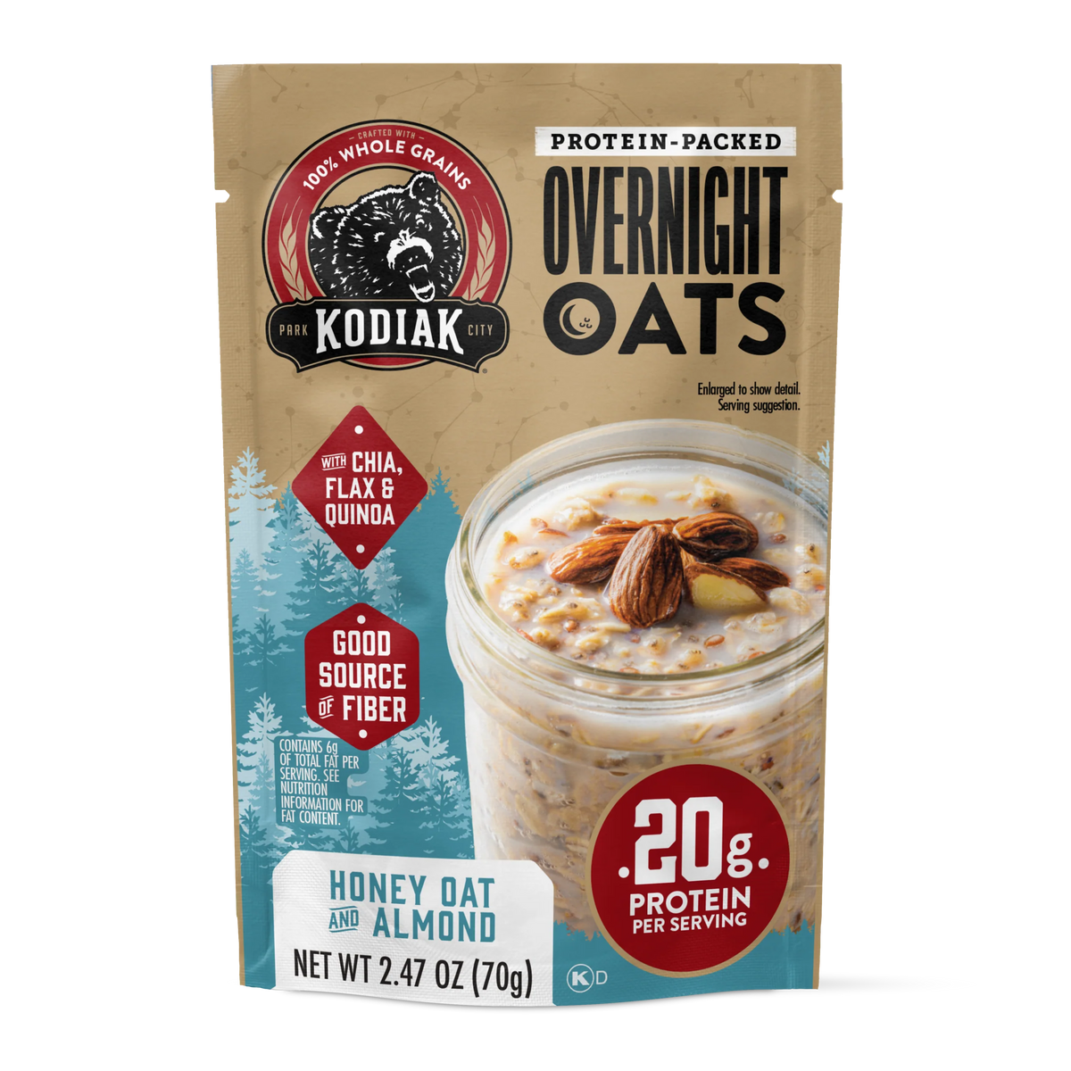 Honey Oat & Almond Overnight Oats