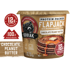 Chocolate Peanut Butter Flapjack Cup
