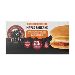 Bacon & Colby Jack Cheese Breakfast Sandwich