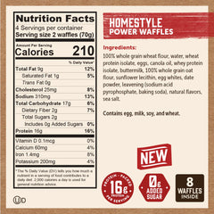 Homestyle Power Waffles