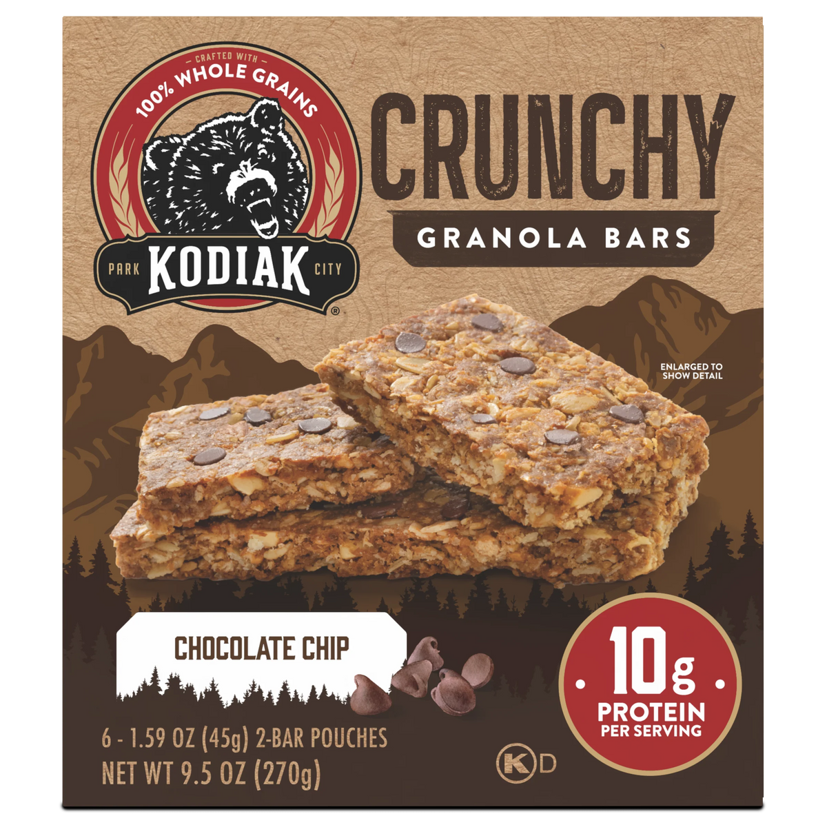 Chocolate Chip Crunchy Bars