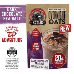 Dark Chocolate Sea Salt Overnight Oats