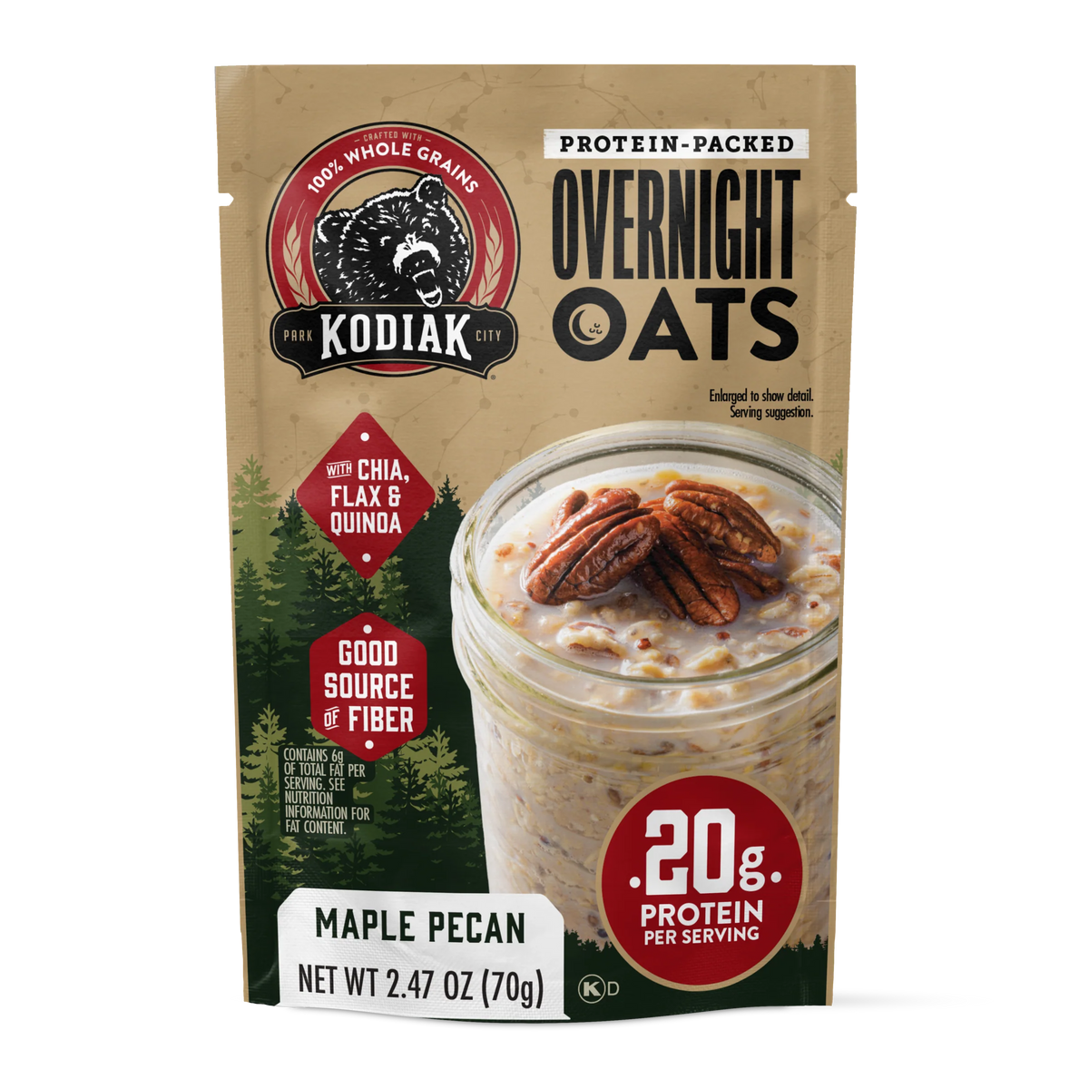 Maple Pecan Overnight Oats