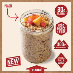 Peach Overnight Oats