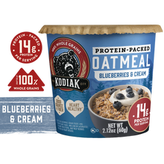 Blueberries & Cream Oatmeal Cup