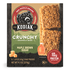 Maple Brown Sugar Crunchy Bars