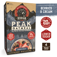 Berries & Cream Peak Oatmeal Packets