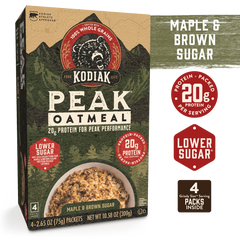 Maple Brown Sugar Peak Oatmeal Packets