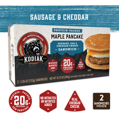 Sausage & Cheddar Cheese Breakfast Sandwich